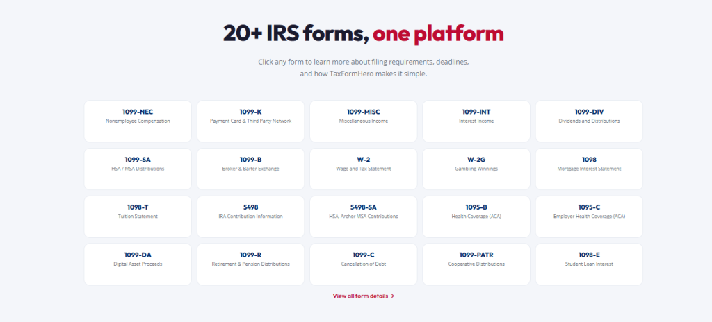 IRS-Ready Checklist for E-File 1095-C and Related Forms